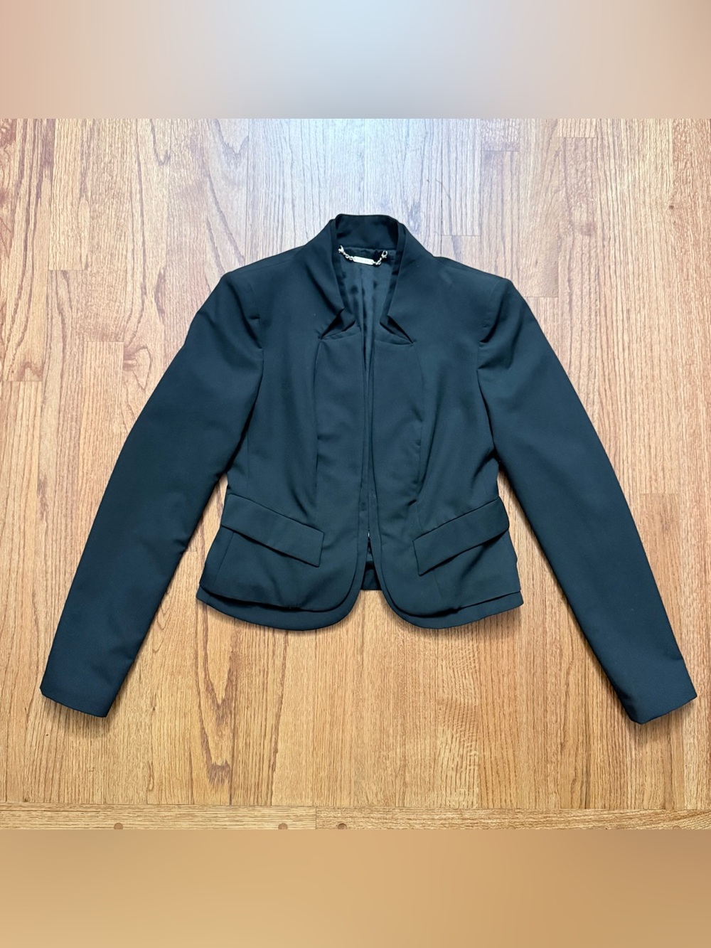 Mangano Nast Tailored Blazer Jacket in black
